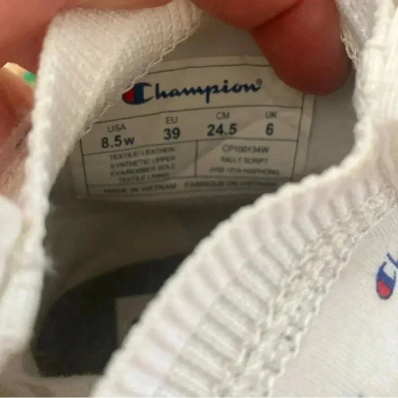 Champion  Rally Pro Script White Shoes Sneakers - Picture 3 of 7